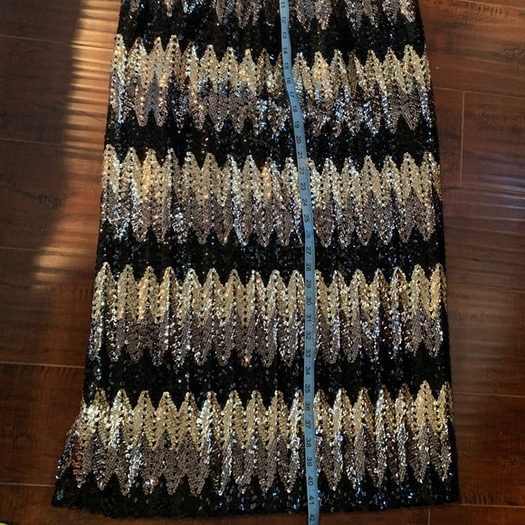 Vintage sequin maxi skirt - Picture 4 of 4